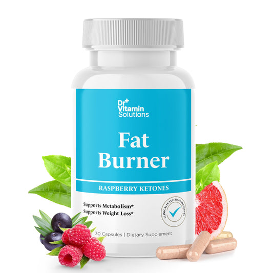 Fat Burner - Raspberry Ketones with Green Tea & African Mango - 30 Capsules