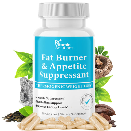 Fat Burner & Appetite Suppressant - Thermogenic Metabolism Booster - 35 Capsules