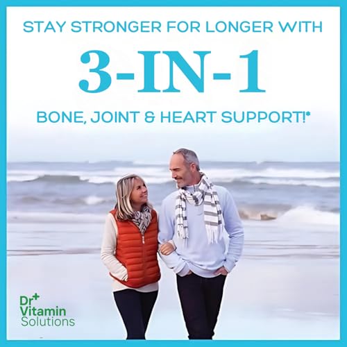 Bone Health Max - Advanced Calcium & Magnesium Supplement with Vitamin D3, Bromelain & Ipriflavone