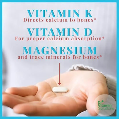 Bone Health Max - Advanced Calcium & Magnesium Supplement with Vitamin D3, Bromelain & Ipriflavone