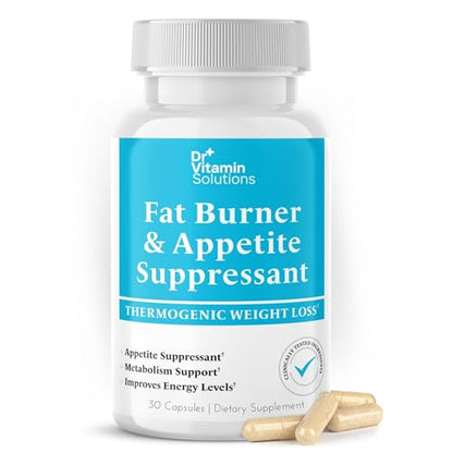 Fat Burner and Appetite Suppressant  -  Thermogenic Metabolism Booster - 30/60 Capsules
