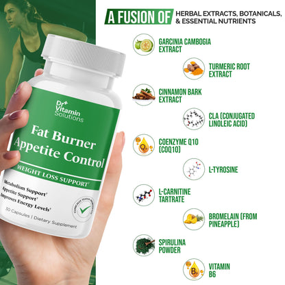 DR VITAMIN SOLUTIONS Fat Burner and Appetite Control