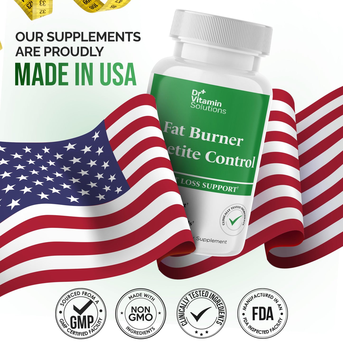 DR VITAMIN SOLUTIONS Fat Burner and Appetite Control