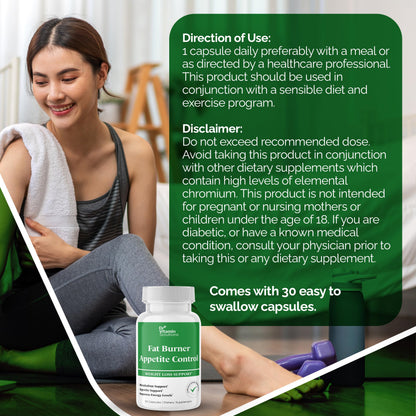 DR VITAMIN SOLUTIONS Fat Burner and Appetite Control