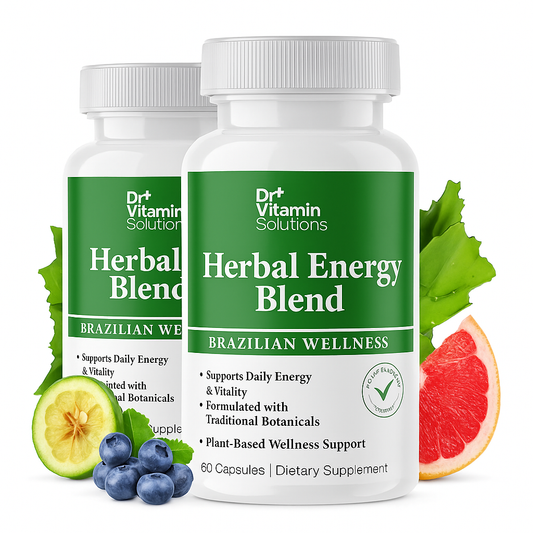 Brazilian Wellness Blend – Herbal Energy Support - 60/120 Capsules