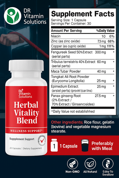 Herbal Energy Blend – Daily Vitality Support (Men & Women)